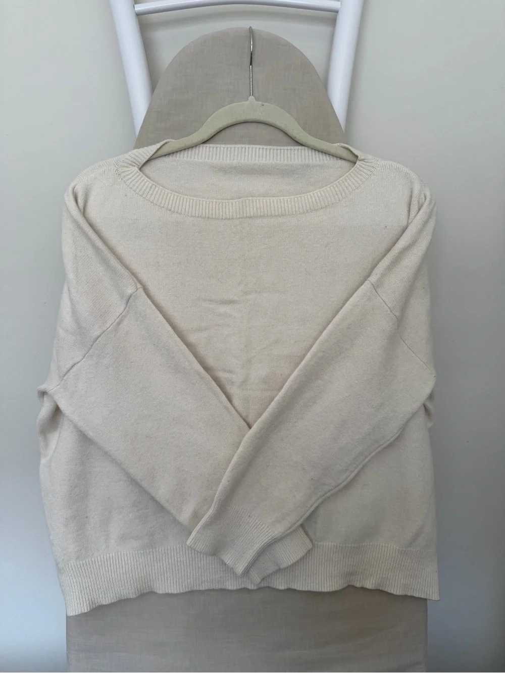 Amazon Cream Crewneck Sweater - Women's Lightweight Knit